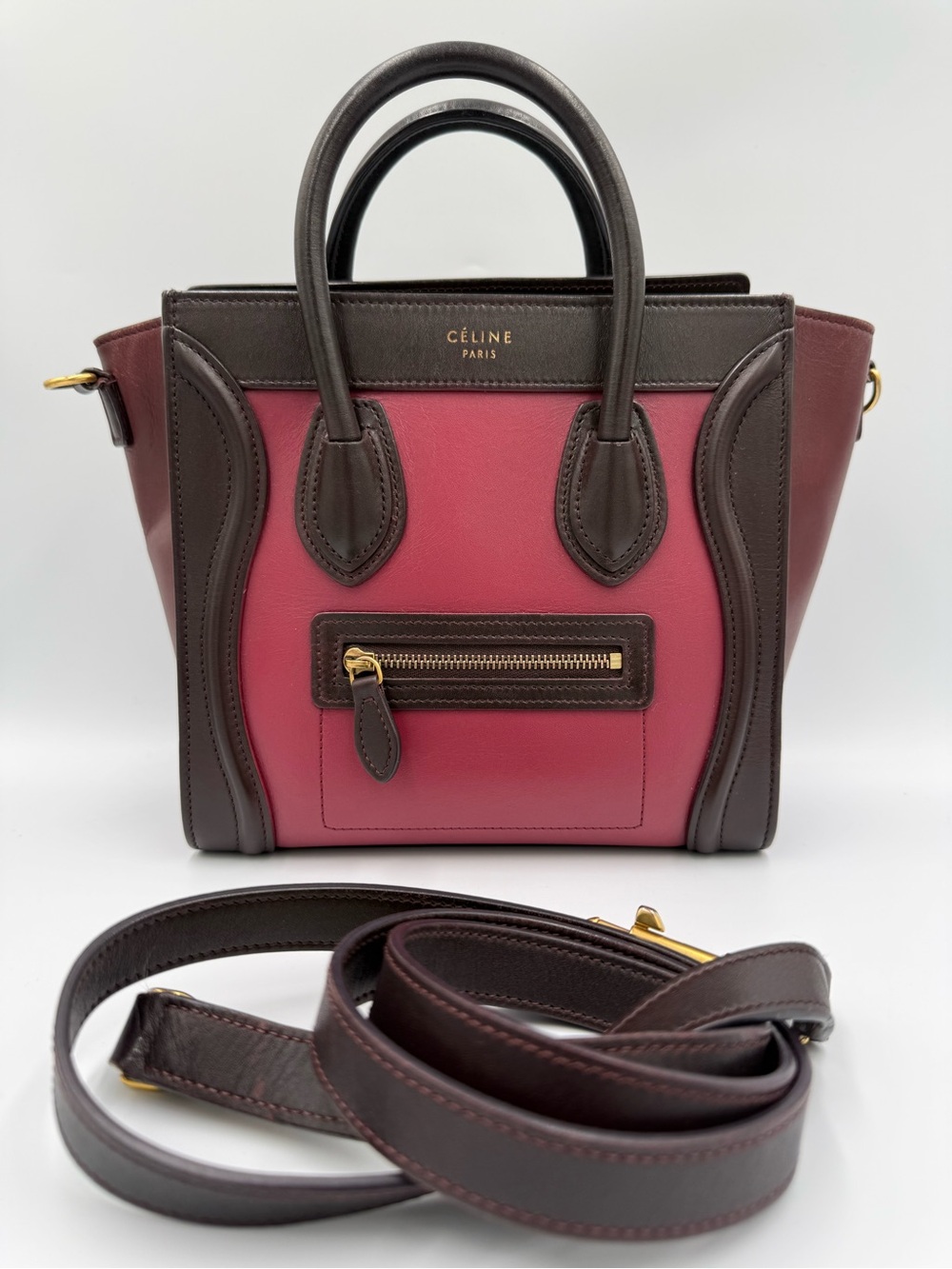 Celine Luggage Nano Tote